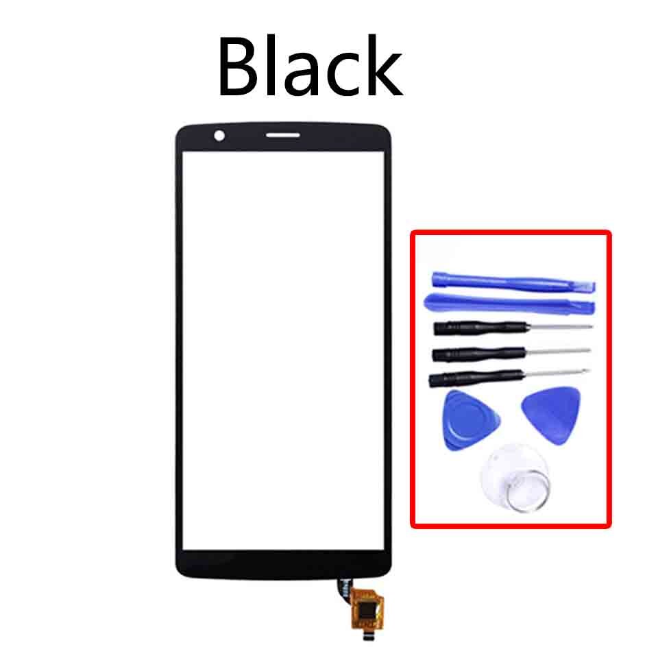 Touchscreen Voor Blackview A20 / A20 Pro Touch Screen Digitizer Lcd Display Voor Glas Panel Sensor Onderdelen 5.5 Inch: Black-With tool