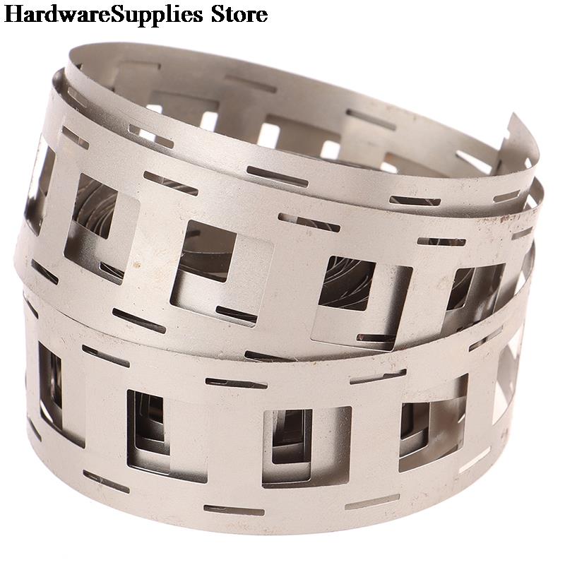 1 Meter Pure Nickel Tab Strip For 18650 Li-ion Battery Nickel Belt Lithium Battery Ni Belt 2P 0.15mm*27mm