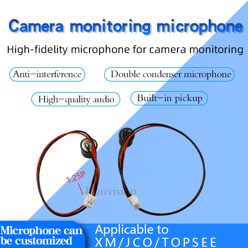 Webcam Camera Audio Pickup microphone Strong anti-noise high sensitivity 6050 MIC