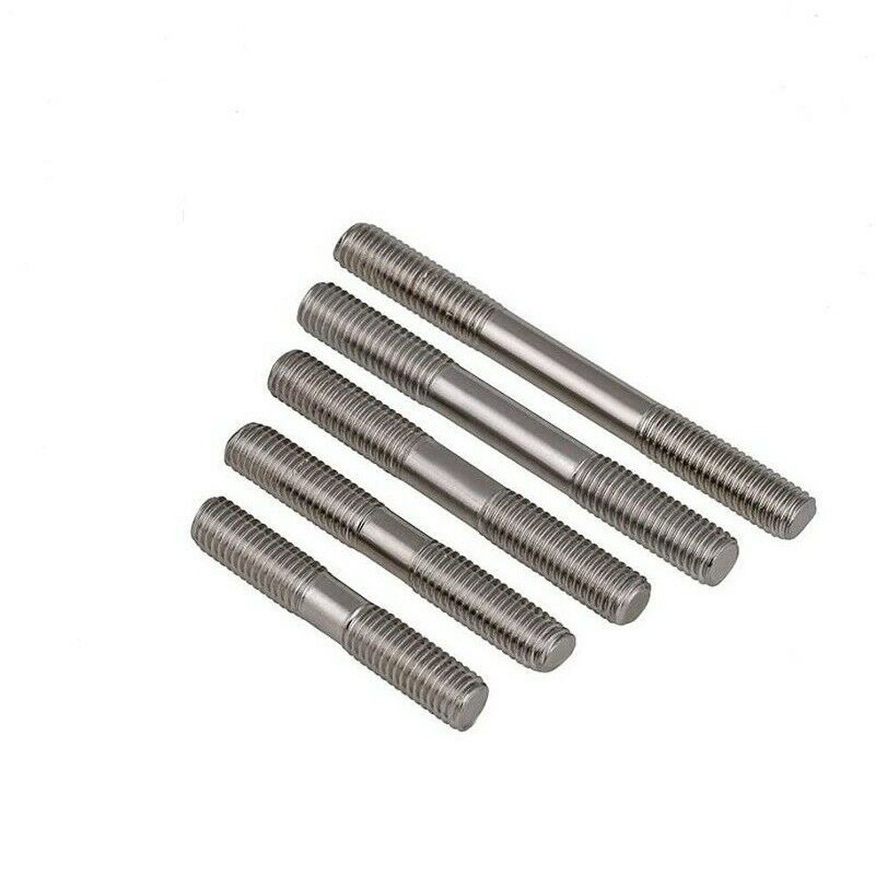 304 stainless steel M12 extension equal length stud bolts \ screws \ studs