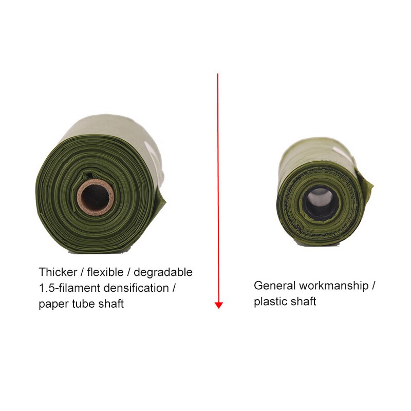 Biodegradable Pet Dog Poop Bag Zero Waste Dog Pooper Bags Paw Doggy Litter Poop Bag Dispenser Pets Products For Dogs Accessories