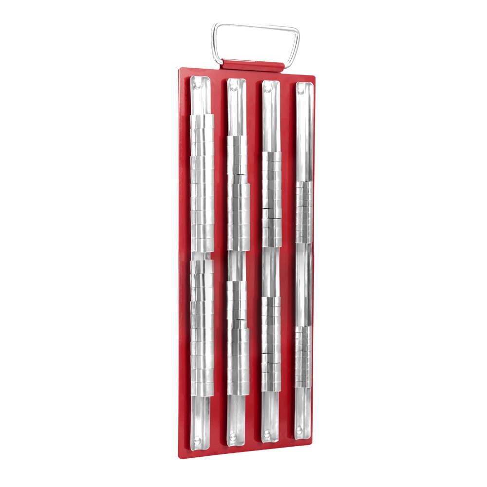 80pcs 1/4 3/8 1/2 Inch Socket Tray Rack Snap Rail Tools Organizer Socket Rack Storage Drive Rail Tray Holder: Default Title