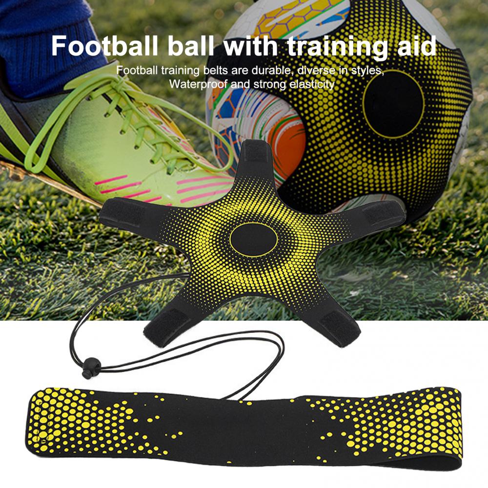 Football Training Strap Kids Adult High Elastic Band Adjustable Soccer Training Tool Sports Accessory