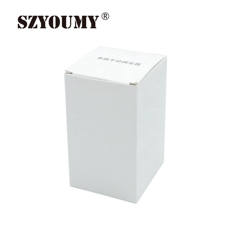 Szyoumy led-licht  dc 12v beschermstrip dimmer instelbare helderheidsregelaar voor led 8a stripverlichting, lampaccessoires