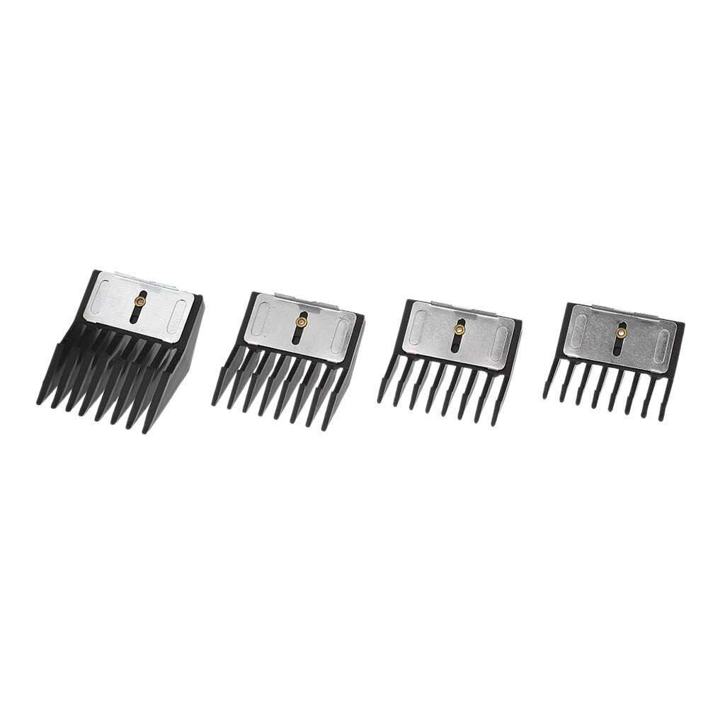 4 Sizes Universal Hair Clipper Limit Combs Guide Attachment for Cordless Electric Hair Clipper Shaver Salon Haircutting Tool
