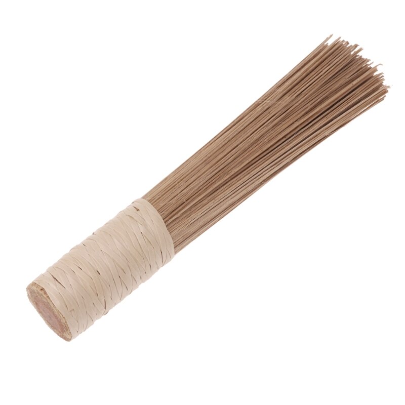 fouet de nettoyage traditionnel bambou Wok brosses outils de cuisine 7 pouces de longueur