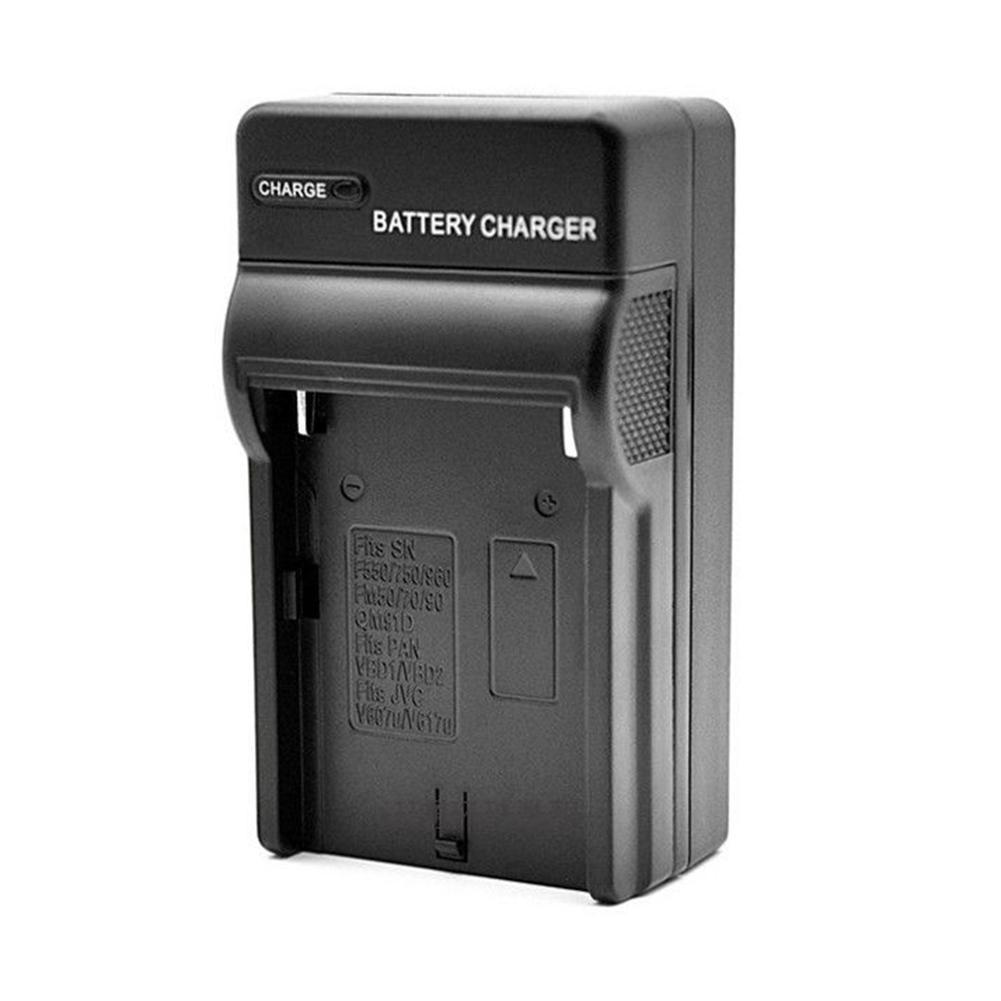 Camera Battery Charger Camera Accessories Travel Portable for Sony NP-F970 F960 F770 F750 F570 F550 F330 US Plug