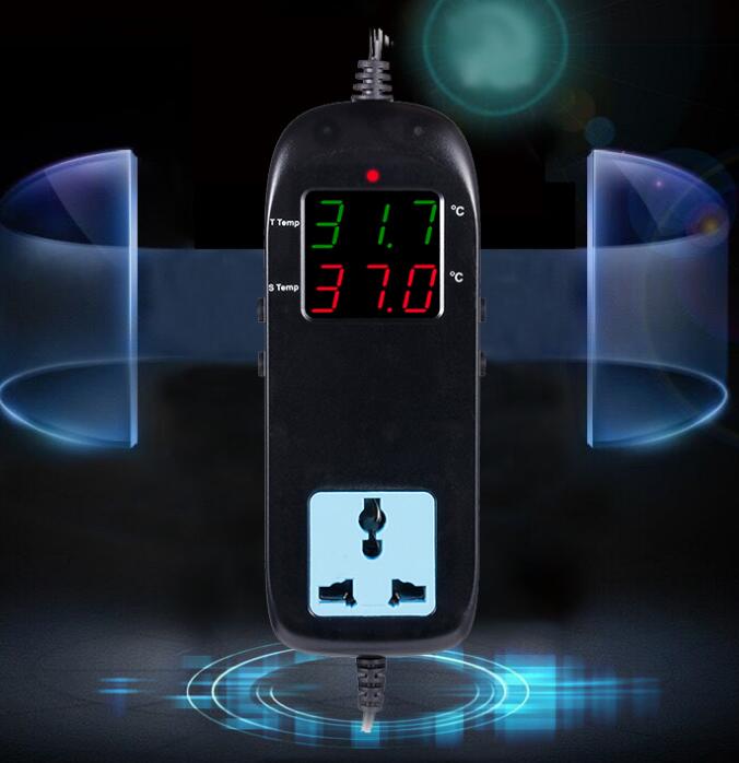 Digital display intelligent electronic temperature controller MH-2000 with power line temperature controller Temperature display