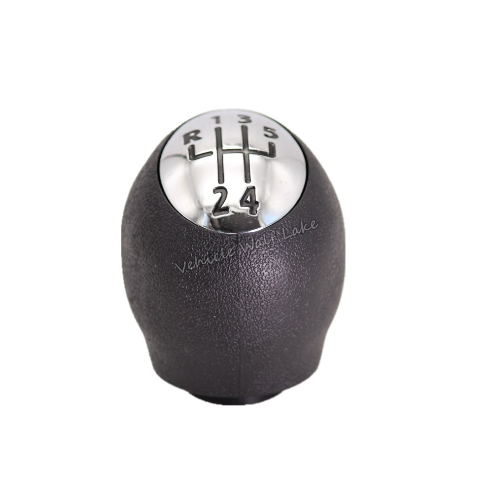 Pookknop Voor Renault MEGANE SCENIC LAGUNA ESPACE MASTER VAUXHAL OPEL MOVANO VIVARO Auto 5/6 Speed Versnellingspook pookknop Zwart: 5 speed