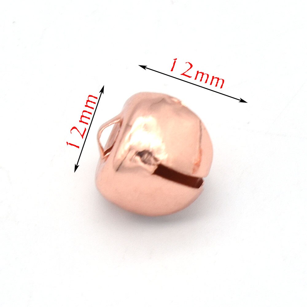 Rose Gold Jingle Bell 12mm Jingle Bell Blocks Small Bells Wedding Bells Christmas Bells Kettle Bells Pet Collar Bells Wands Bell