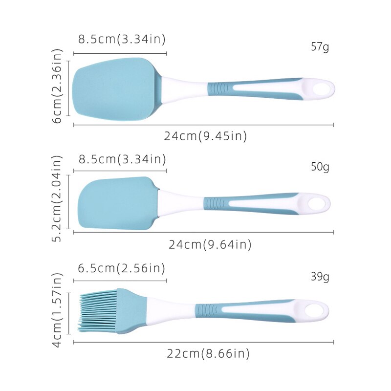 Brosse à huile en Silicone, outils de cuisson multifonctions, résistant à la chaleur spatule à grattoir à beurre, accessoires de cuisine, couleur aléatoire 1 pièce