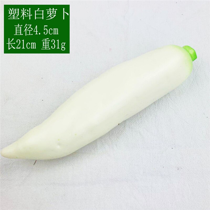 1 pz simulazione puntelli di verdure in plastica modello cucina ornamenti di verdure giocattoli per bambini fotografia puntelli fotografici Mini giocattoli alimentari: 17