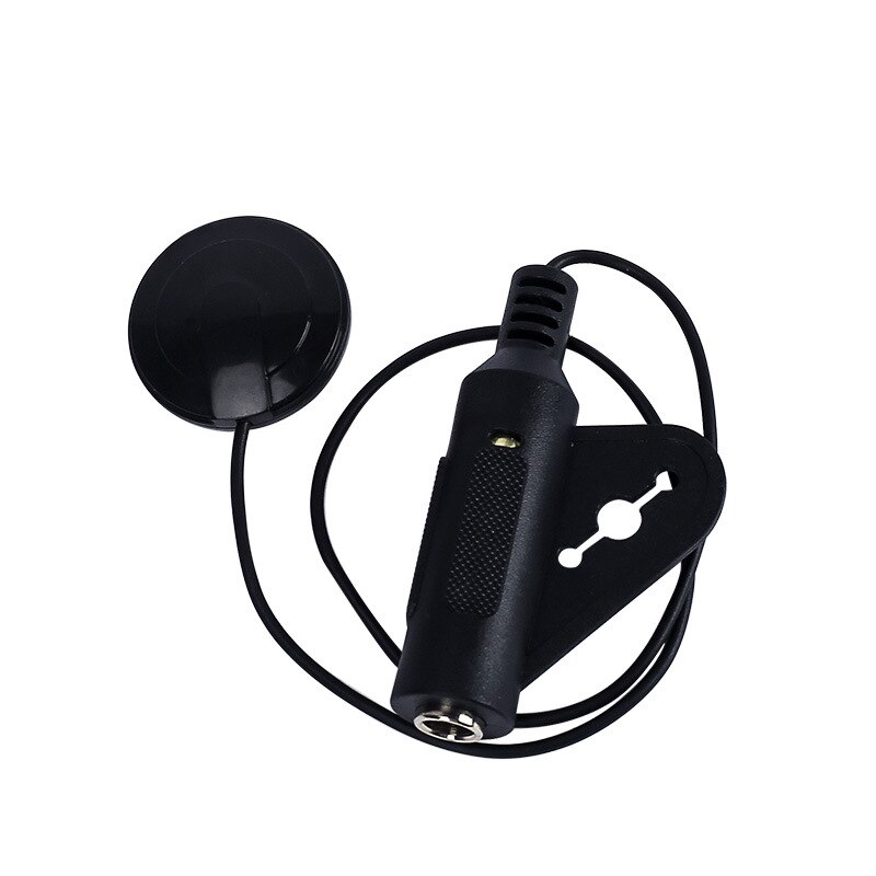 Gitaar Pickup Professionele Piezo Contact Microfoon Pickup Voor Akoestische Snaarinstrument Gitaar Viool Banjo Accessoires: black