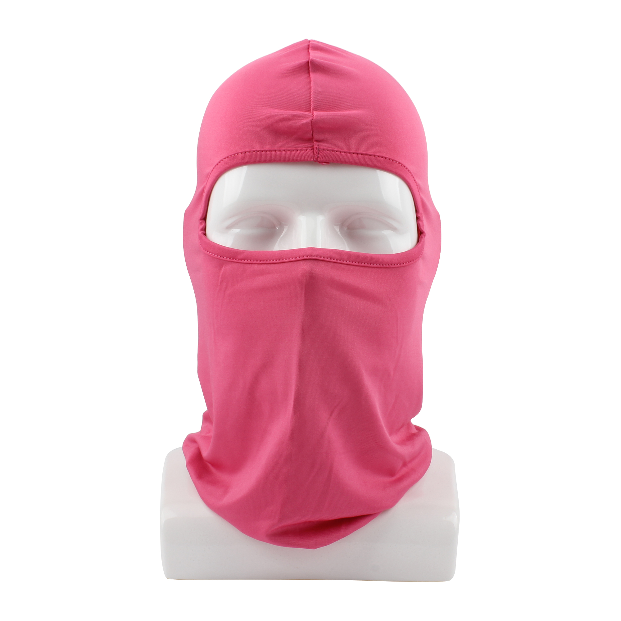 Motorcykel ansigtsmaske motorcykelhjelm bandana hætte skihals helmaske vindtæt støvtæt ansigtsskærm herre bikermaske: Rød