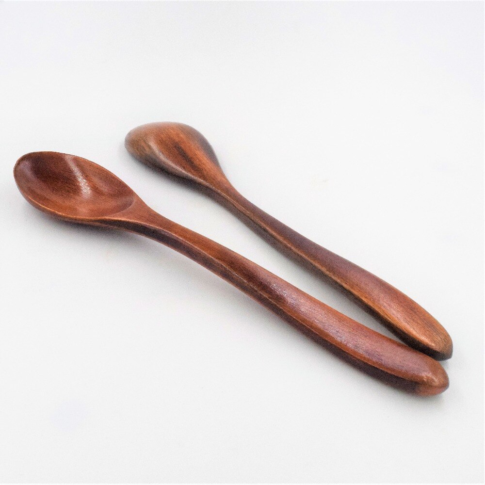 1pc drewniane łyżki duże długo obsługiwane łyżka dzieci łyżka drewno ryż zupa łyżeczka robić deserów drewniane naczynia kuchenne akcesoria kuchenne