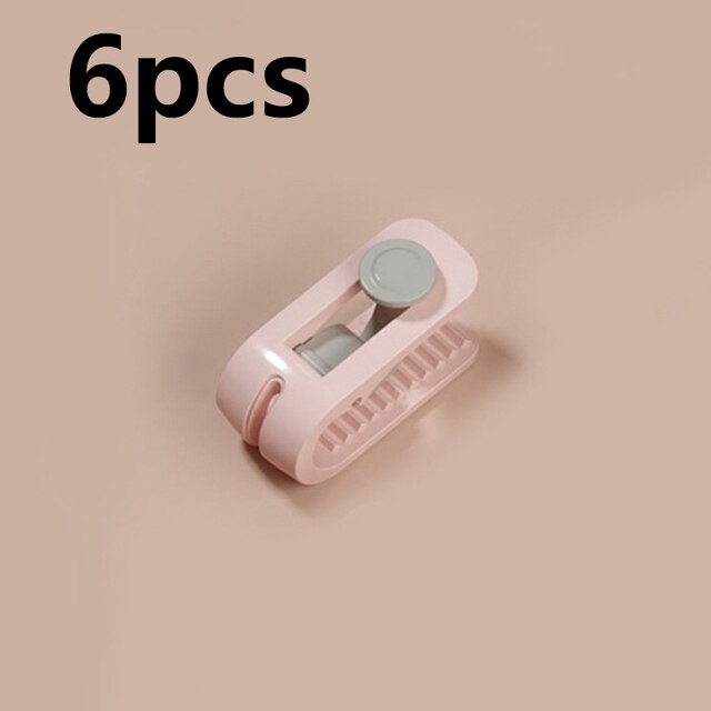 6Pcs Laken Dekbed Holder Antislip Deken Clip Bed Cover Houder Gesp Accessoire Gekarteld Hoge Elasticiteit Clip Cover dekbed Laken: 6pcs pink