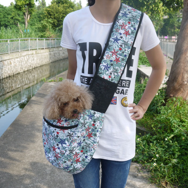 Kleine Puppy Kat Schoudertas Kooi Outdoor Travel Bag Carrier Draagbare Winkelen Canvas Rugzak Chihuahua Bulldog