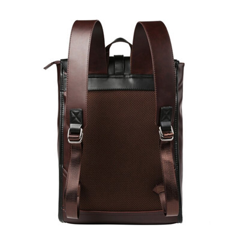 Men Backpack School Bag for Teenager Large Capacity Male Bags Multifunction Man Backpacks Leather Travel Laptop Backpack