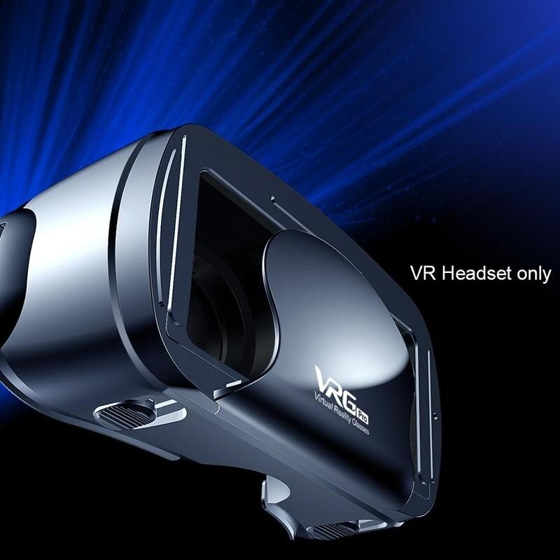 3d virtual reality gaming pc vr headset film vr spil briller fordybende virtual reality briller til mobiltelefon vrg pro
