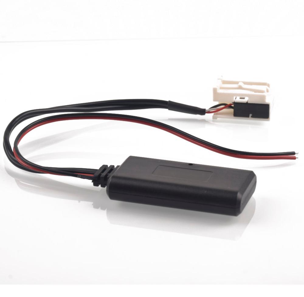 Adaptador auxiliar bluetooth para coche, Cable estéreo de Radio inalámbrico para Mercedes Benz W169 W245 W203 W209 W164 W221 W251