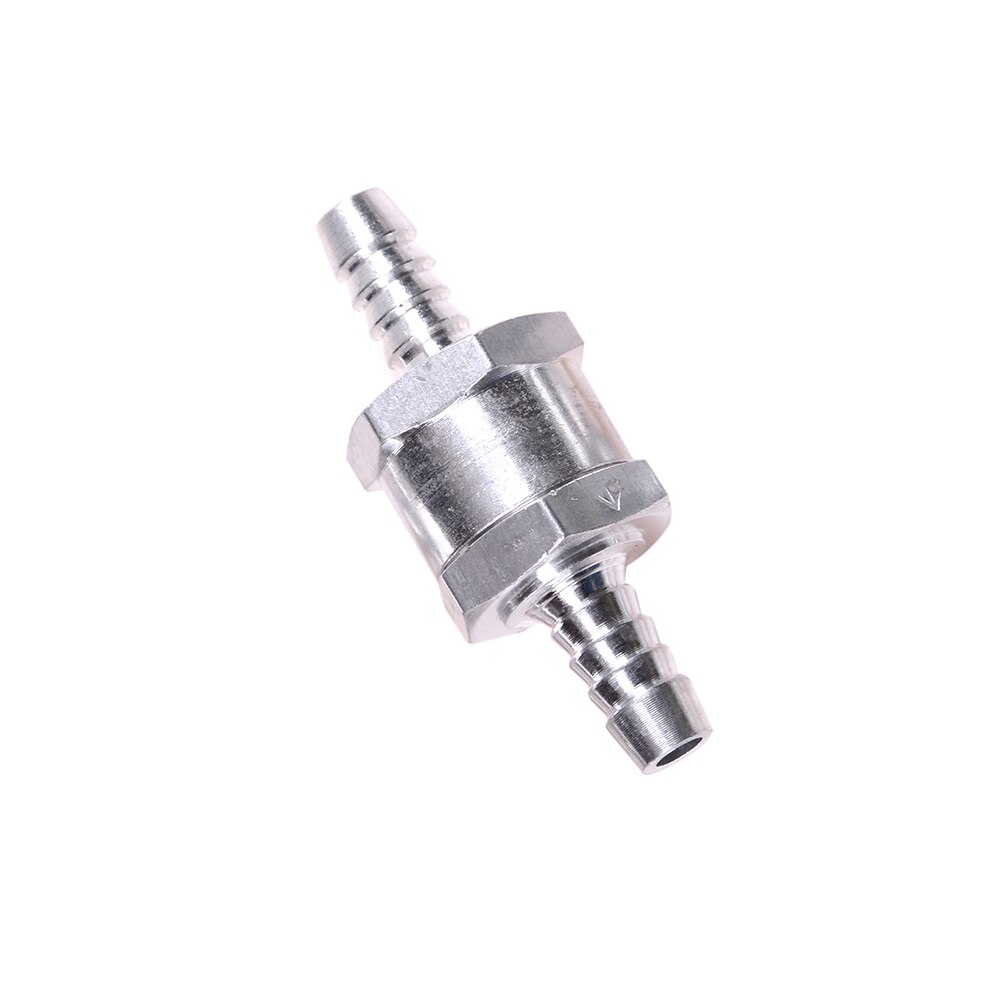 8mm Aluminum Fuel Non-Return One Way Check Valve High Pressure Suitable For Petrol Diesel Marine