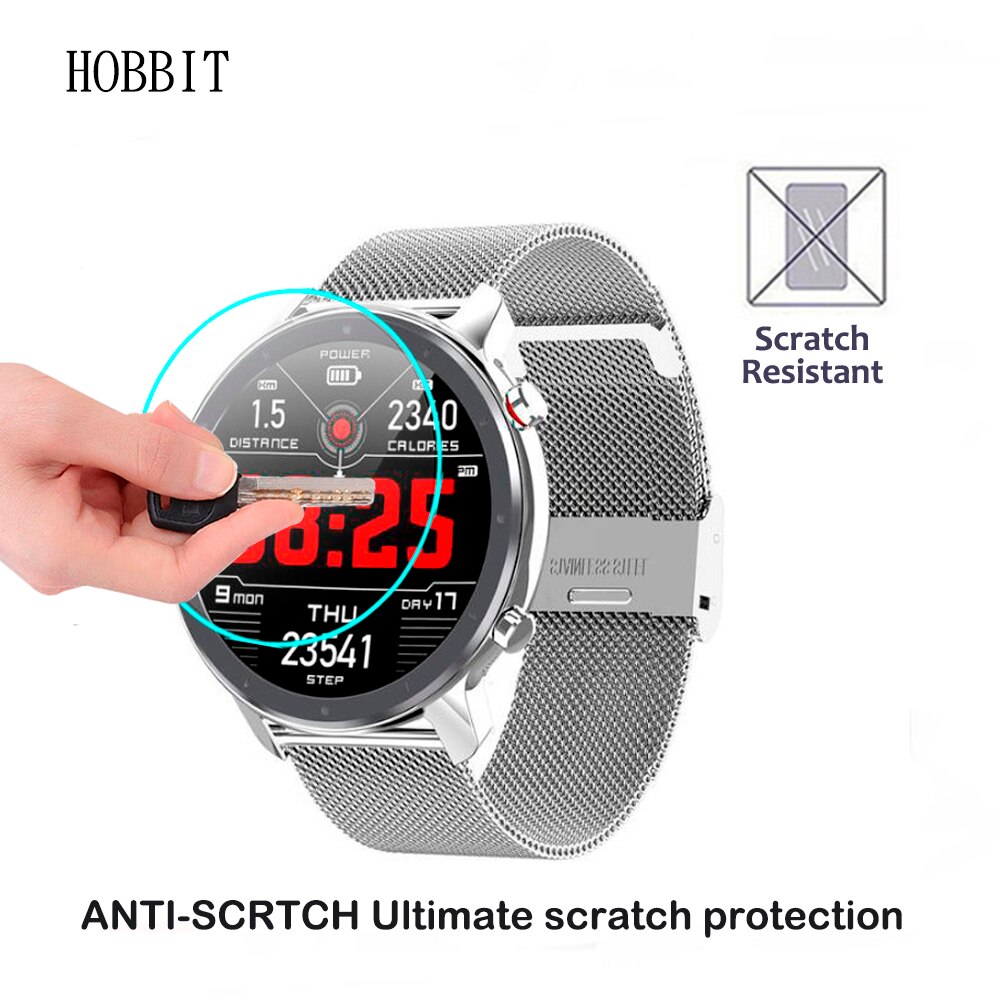 LEMFO-cristal templado para reloj LEMFO L11, protector de pantalla de 1,3 pulgadas, 2.5D, HD, transparente, resistente al agua y a los arañazos, 2 uds.