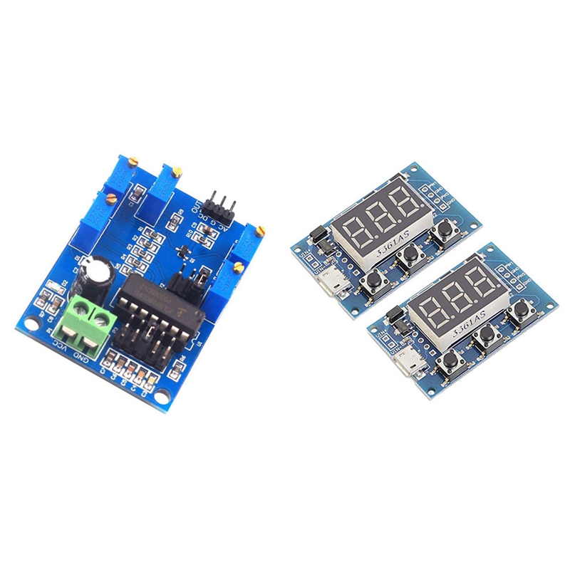 ICL8038 Signal Source Sine Wave Triangular Wave Square Wave Module With 2 Channel Square Wave Pulse Signal Generator: Default Title