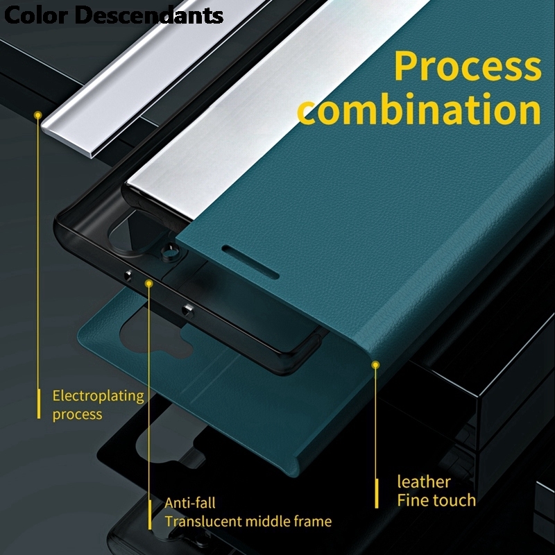 För poco  x6 pro 5g fodral i bokomslag, elektropläterat läder, flipfodral, pocox 6, poco little  x 6 x6 pro 6x, magnetiskt hållare, stativ