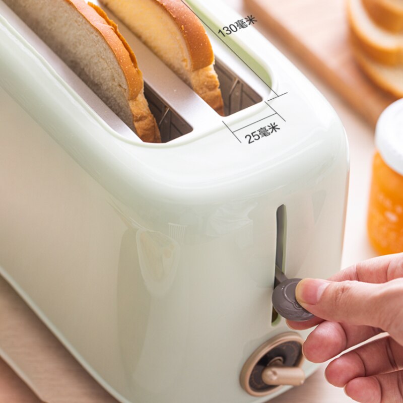 Tostadora de pan eléctrica portátil para el hogar, máquina automática para hornear sándwich para el desayuno, 220V