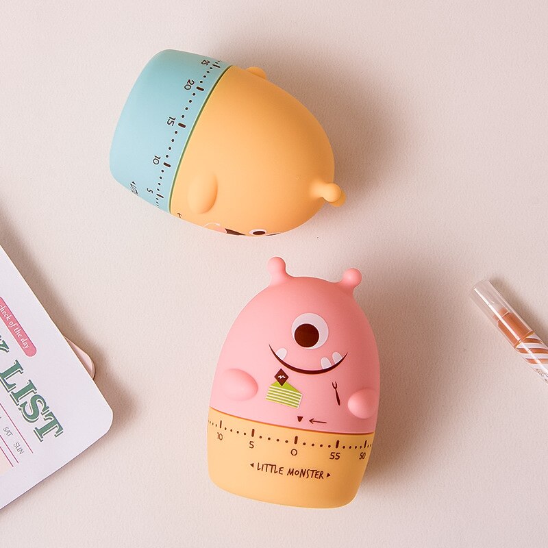 Leuke Monster Vormige Koken Timer Classica Mechanische Wind-Up Keuken Timer Studie Sportspotwatch Timer Management Countdown