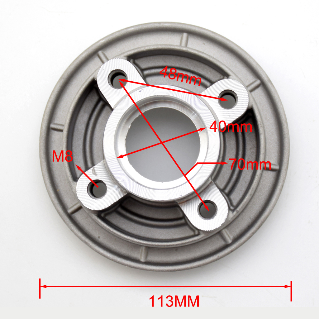 Buje de rueda y tornillo de buje de rueda y amortiguadores de goma de rueda trasera DY90 DY100 JH70, para motocicleta, dirt pit bike