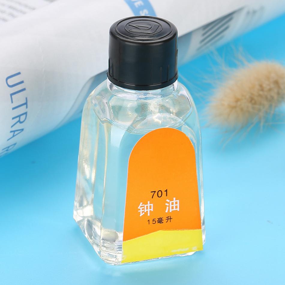 15Ml 701 Horloge Olie Voor Zakhorloge Alle Horloges Smerende Klok Smeerolie Cleaning Horloge Tool Accessoires Voor Horlogemaker
