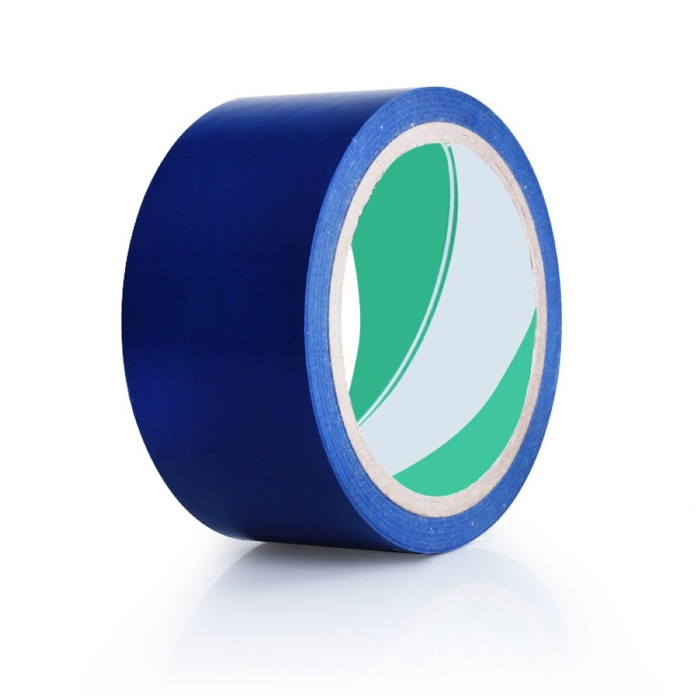 Warehouse Factory Waterproof PVC Caution Barrier Marking Safety Warning Tape: Blue