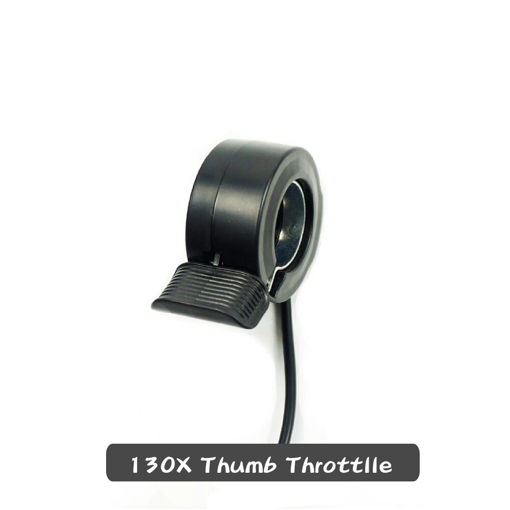 Electric E Bicycle Bike Parts BAFANG Mid Drive Motor Accessories Half Twist Thumb Finger Accelerator Throttle Programming Cabl: 130X