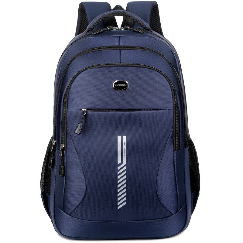 Men's Casual Backpacks Large Capacity Business Backpacks College Students' School Bags Men's Oxford Cloth Lightweight Bags: blue2