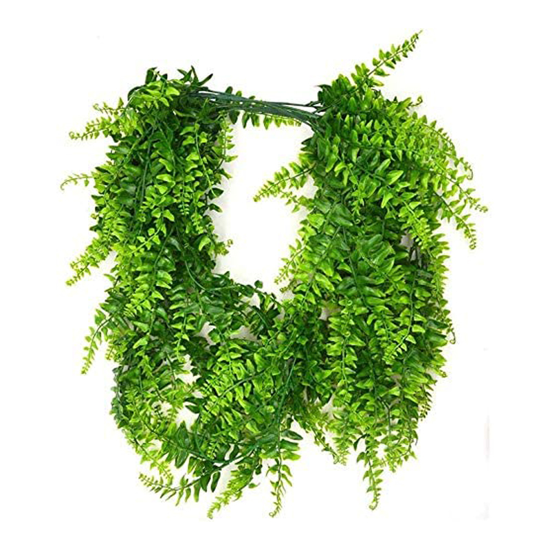 BENE-plantas colgantes para reptiles, enredaderas colgantes, Terrario de escalada Boston para lagartos de dragones barbudos, tortugas, gecchos, decoraciones de Habitat de tanque