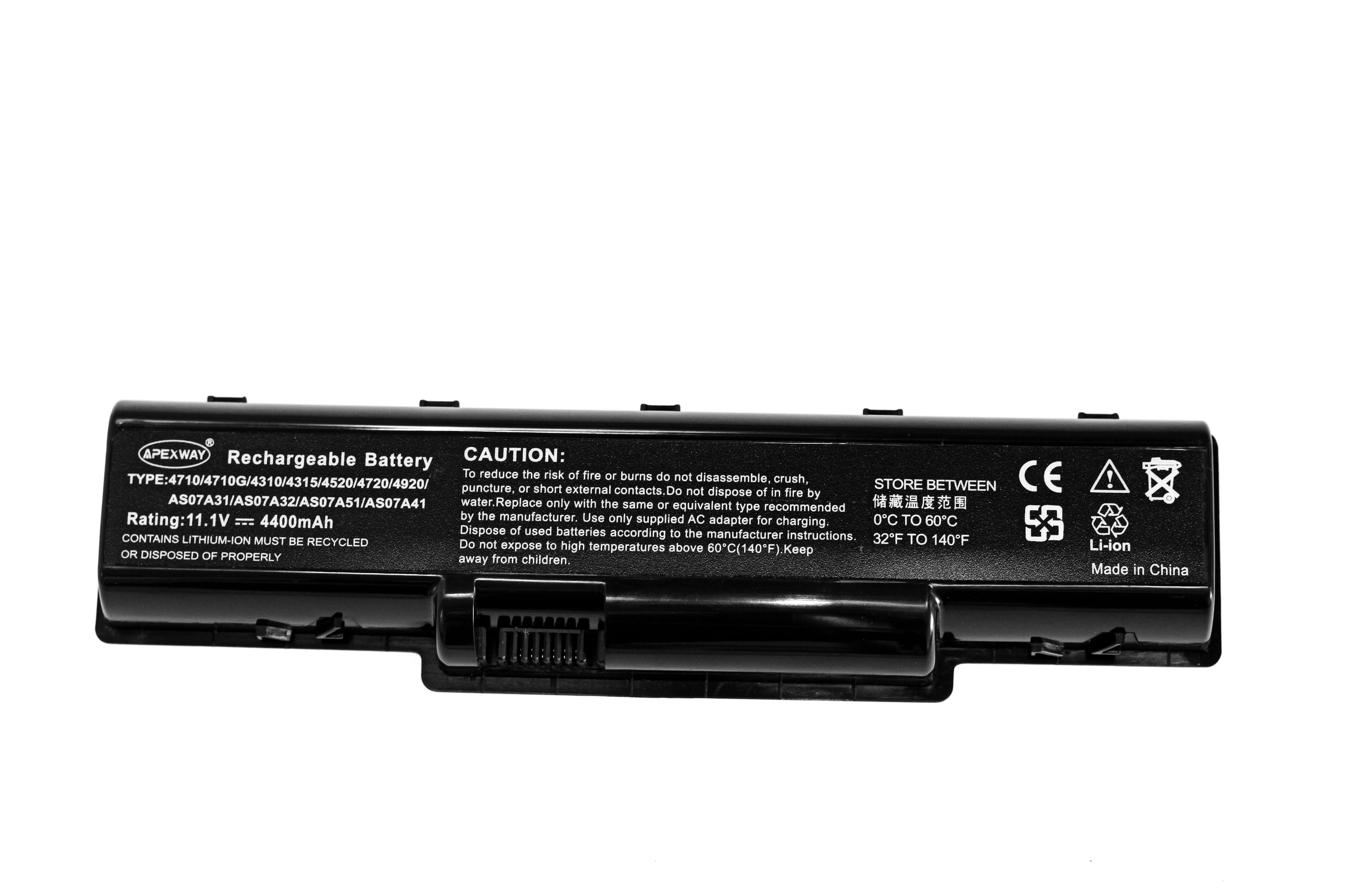 Apexway Laptop Batterij Voor Acer AK.006BT.020 AK.006BT.025 As07a51 AS07A31 AS07A32 AS07A41 S07A51 AS07A52 AS07A71 AS07A72 AS09A61