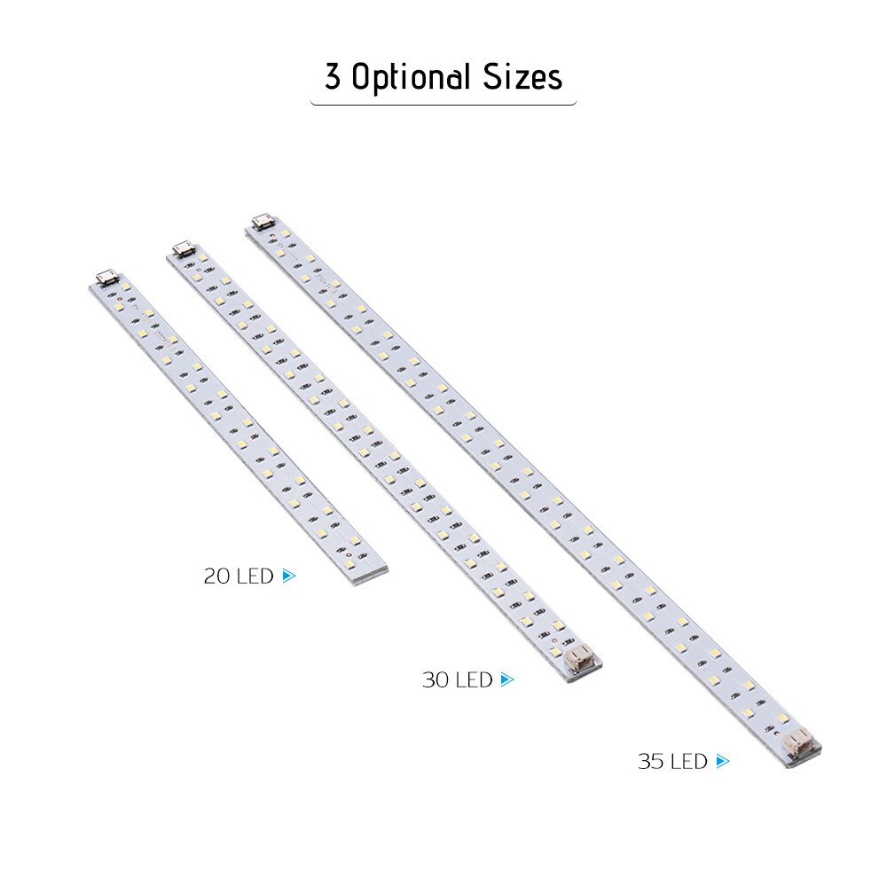 Andoer 20 30 35 Led Light Strip Voor Foto Studio Verlichting Softbox Draagbare Lightbox Tent Foto Acceseries