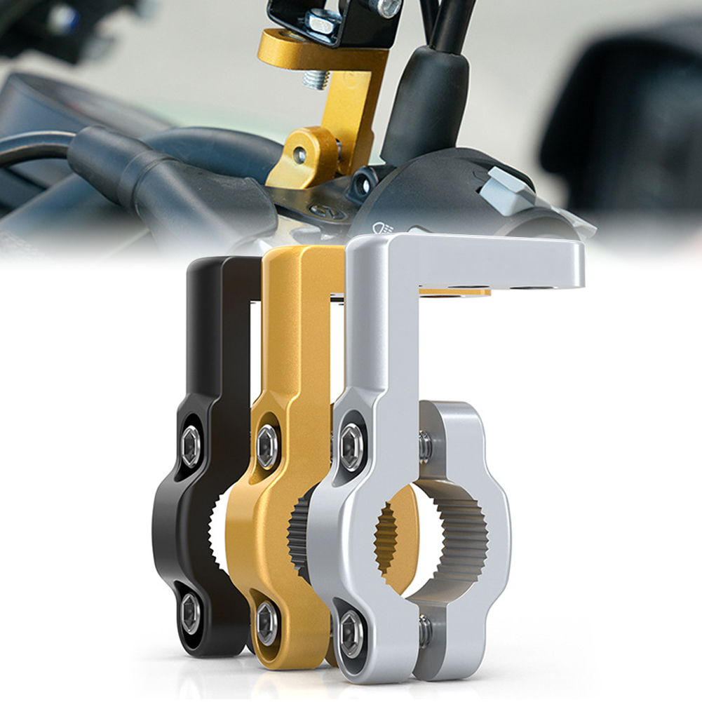 Adaptateur de montage de support de rétroviseur de vélo électrique de moto pour pince de support de guidon de 22mm M6 M8 M10 trou de vis CNC