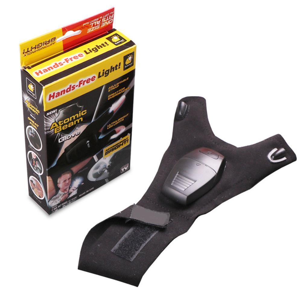 Himiss vinger lichte handschoen reveal 3 vinger ademende outdoor sport handschoen nachtverlichting visgerei handschoen: Default Title