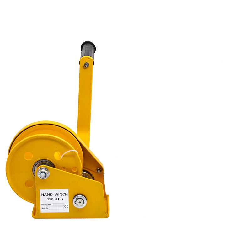 Portable Hand Operated Manual Lifting Winch Cable Puller Brake Winch Lifting equipment Hoist Tools Manual Crane Hoist