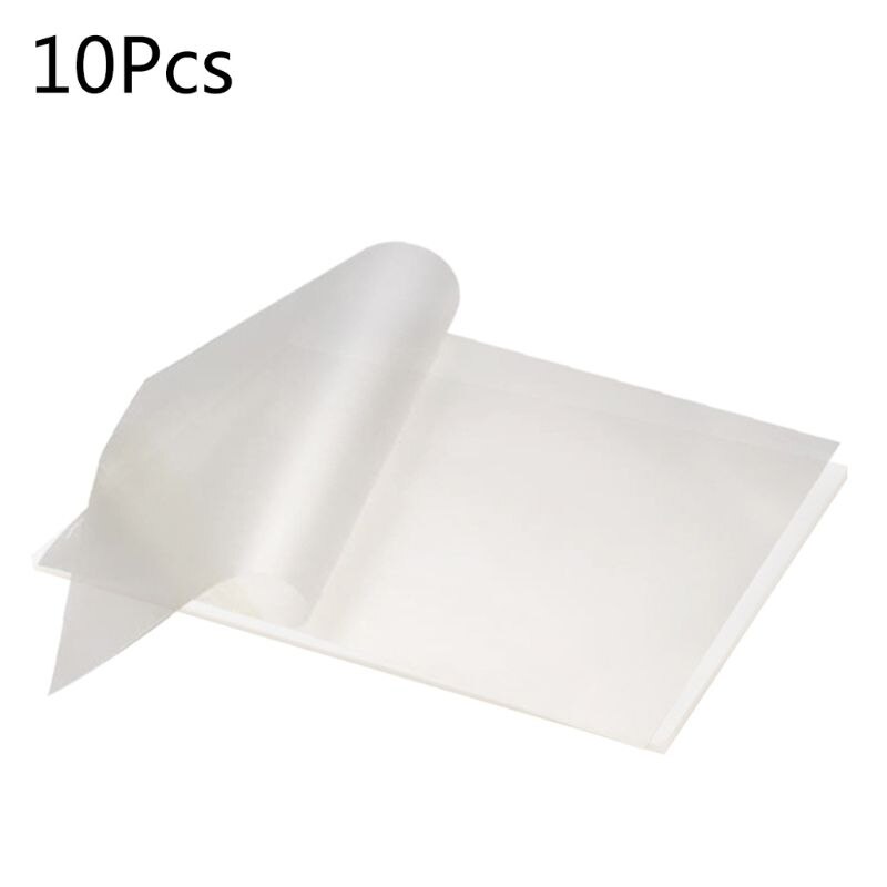 10/50/100pcs A4 Thermal Laminating Film for Photo Files Card Picture Lamination Pouch Laminator Films Plastifieuse: 10Pcs