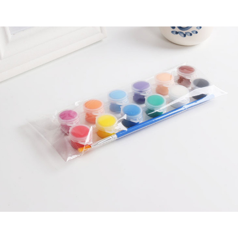 12 colors Student Art Drawing Graffiti diy Plaster Paint