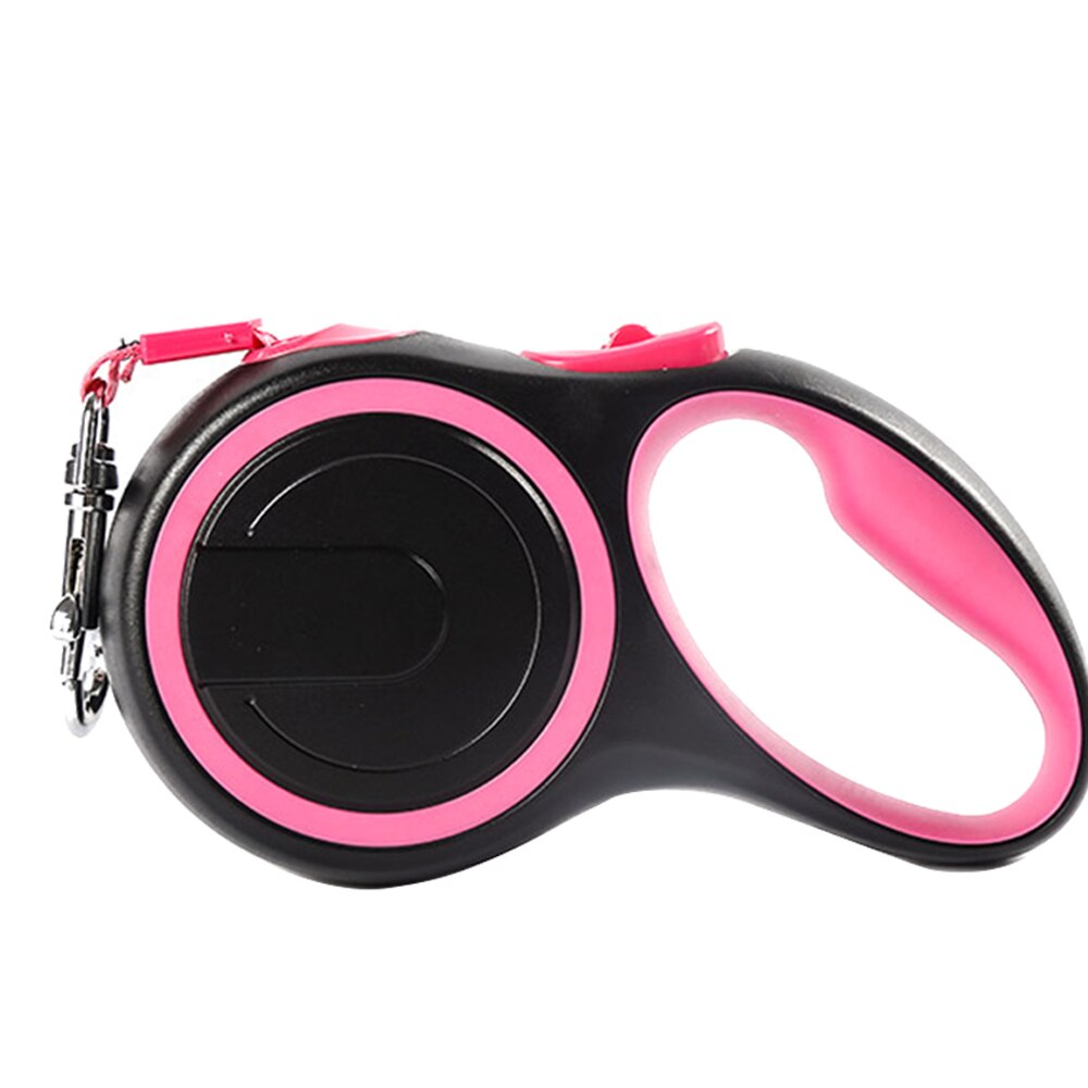 3M/5M/8M Lange Automatische Verlenging Intrekbare Hondenlijn Voor Kleine Grote Hond Puppy Pet hond Duurzaam Hond Harnas: pink / 3m