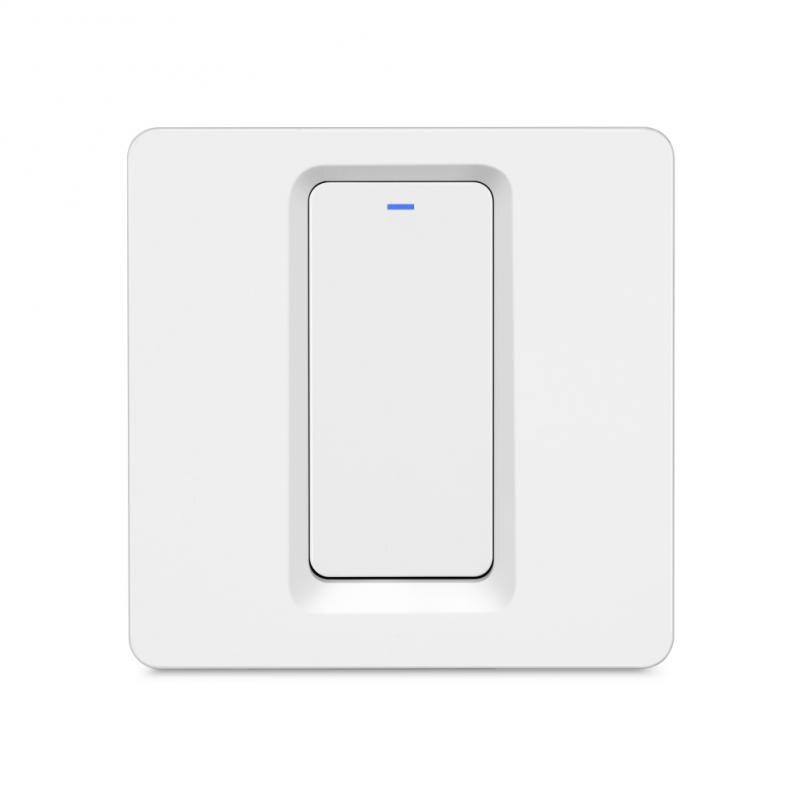 Smart Wall Switch Zigbee Wireless Tuya Smart Life Remote Control Light Switch Wall Fire Wire Triple Button For Alexa Google Home: 1 gang