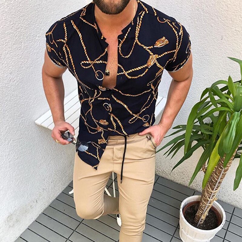 Eterna overhemd bruin gestreept modern fit lange mouw | Schulte Herenmode