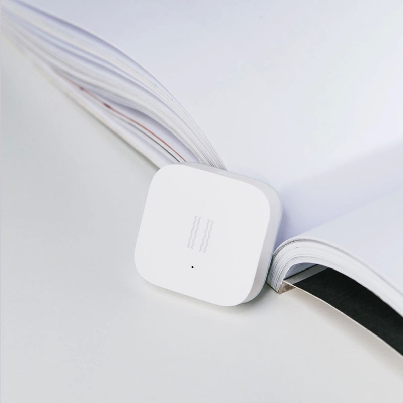 Original Aqara Vibration Shock Sensor Built In Gyro Motion sensor for Xiaomi Mi Home App Global Edition