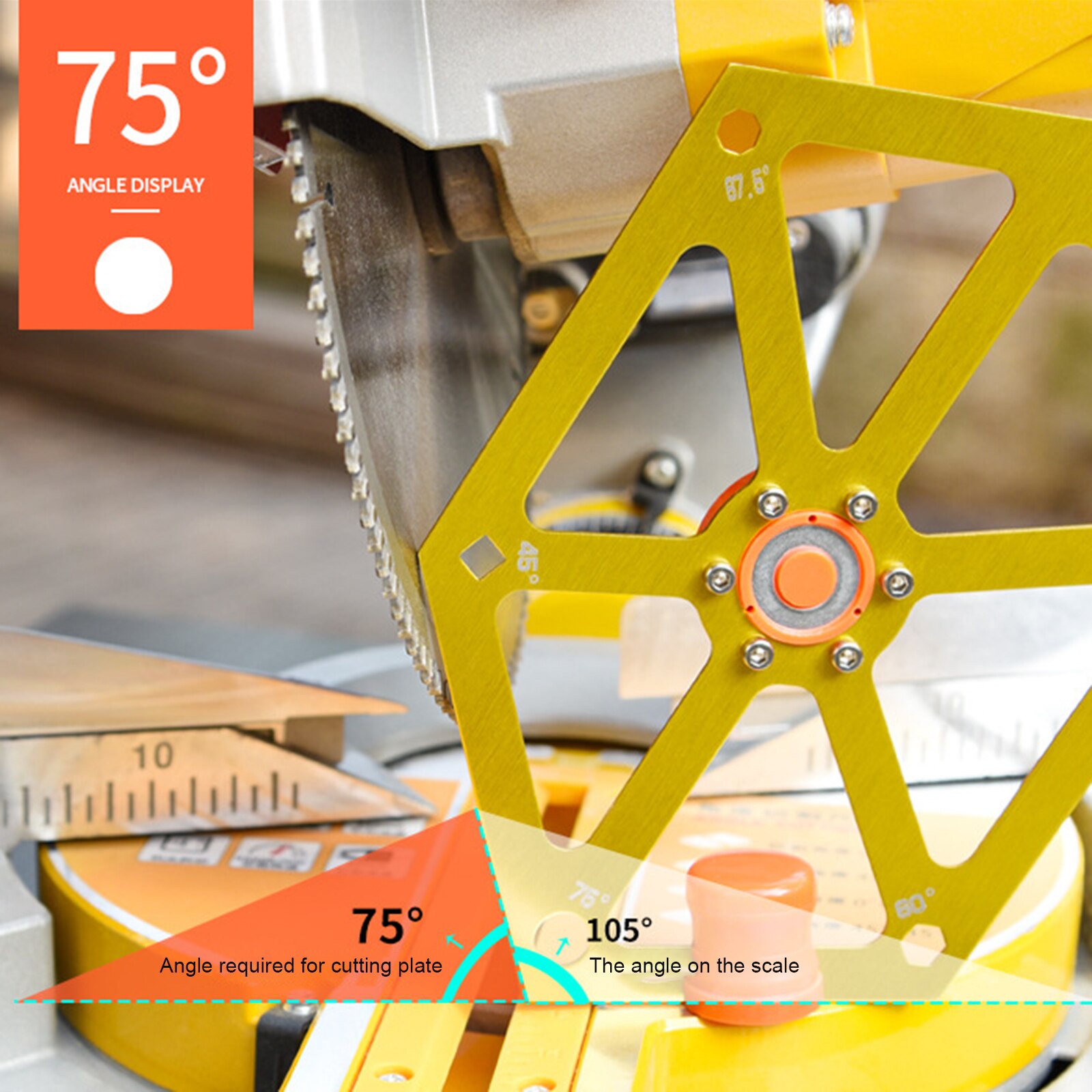 1pcs Tools Saw Angle Finder Inclinometer Saw Angle Finder Inclinometer Angle Tools Angle Rule Golden Angle Tools Woodworking