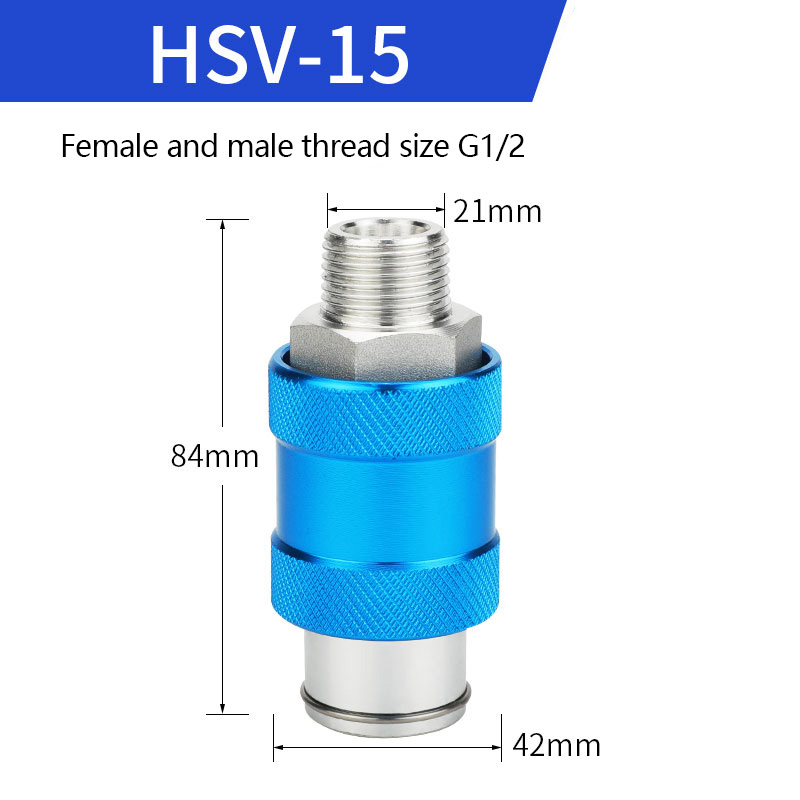 Hand Slide Valve LAIZE HVS Air Flow Switch Hand Slide Valve Manual Passing Control Sun Rise & Airtec Type: black