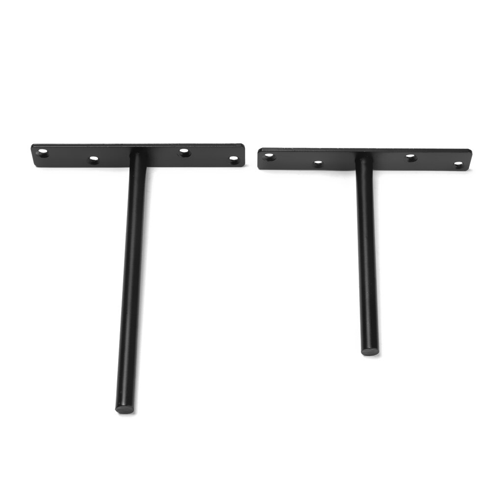 T Shape Shelf Bracket Wall Shelves Supports Metal Brackets Concealed Shelf Brackets Floating Hidden Screw Mounting Plate